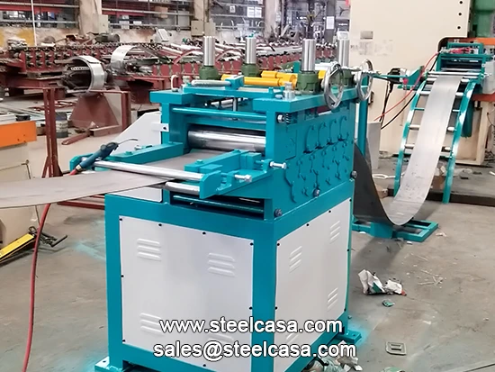 rack roll forming machine leveling device