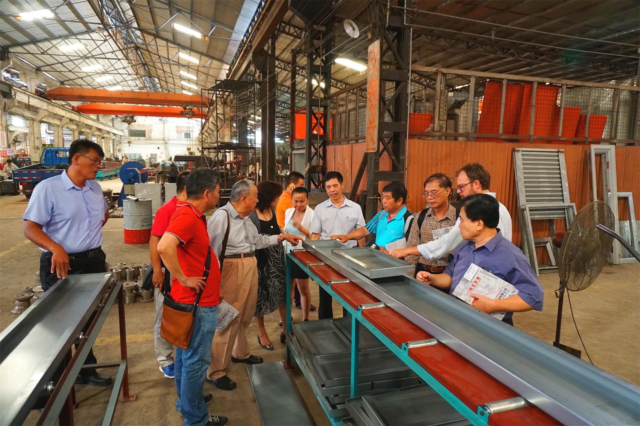 customer visit factory1