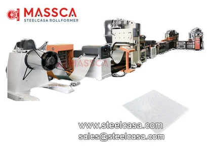 600x600mm tile ceiling machine